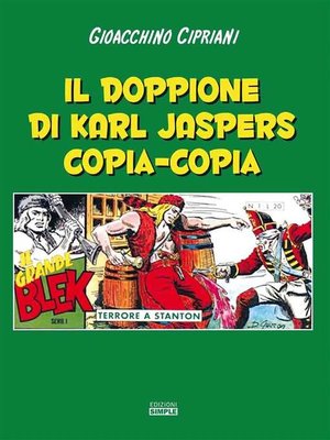 cover image of Il doppione di Karl Jaspers copia-copia